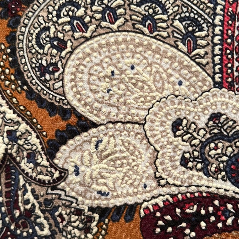 MSK Paisley Bell sleeve top: EUC - Picture 7 of 8